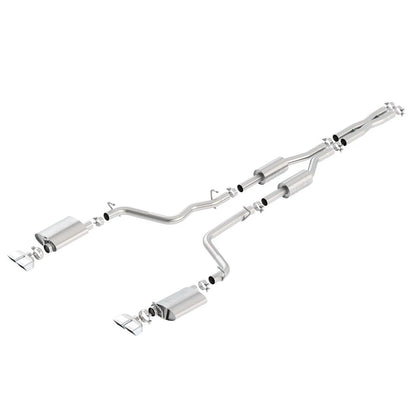 Borla Cat-Back Exhaust System - S-Type | 2009-2014 Dodge Challenger 5.7L (140707)