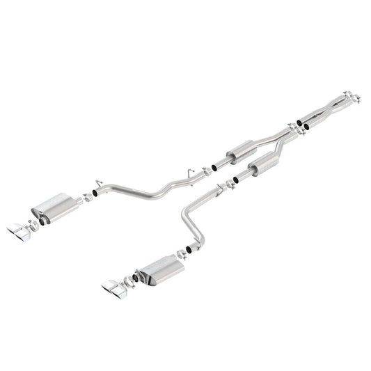 Borla Cat-Back Exhaust System - S-Type | 2009-2014 Dodge Challenger 5.7L (140707)