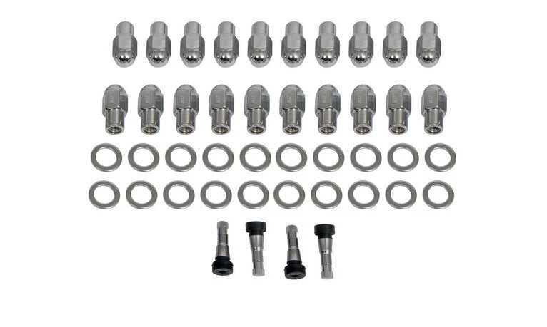 Race Star 14mmx2.0 Lightning Truck Closed End Deluxe Lug Kit - 20 PK