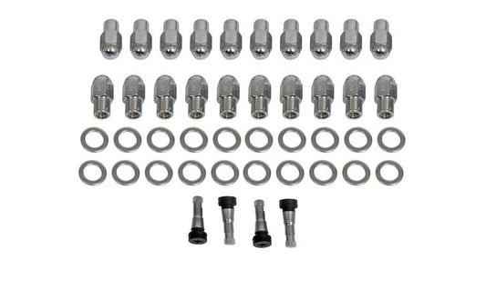 Race Star 14mmx2.0 Lightning Truck Closed End Deluxe Lug Kit - 20 PK