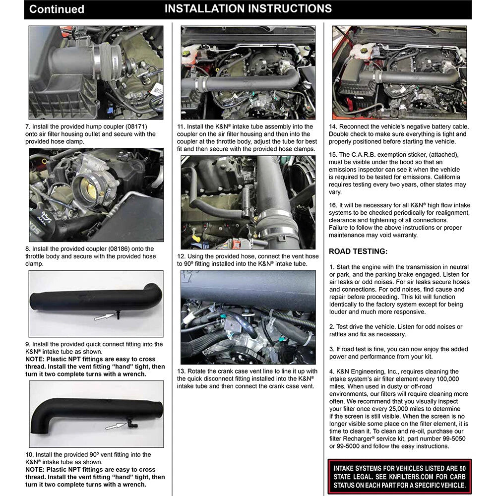 K&N 57 Series FIPK Performance Intake Kit | Chevrolet Colorado (17-20) (57-3104)