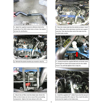 AEM 16 Honda HR-V L4-1.8L F/I Gunmetal Gray Cold Air Intake | Honda HR-V (16) (21-800C)
