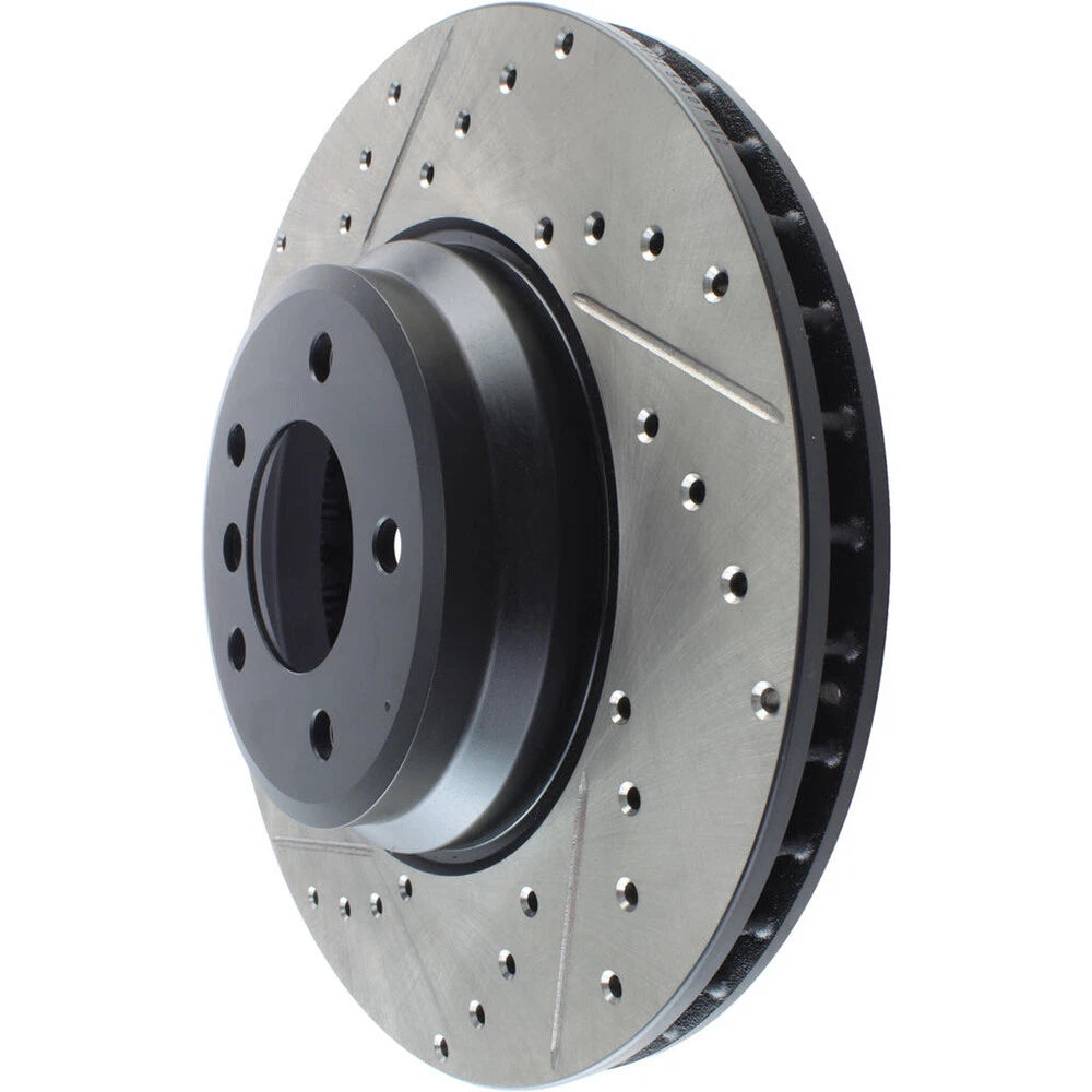 Stoptech Slotted And Drilled Brake Rotor | 2007-2009 BMW 335i (127.34093L)