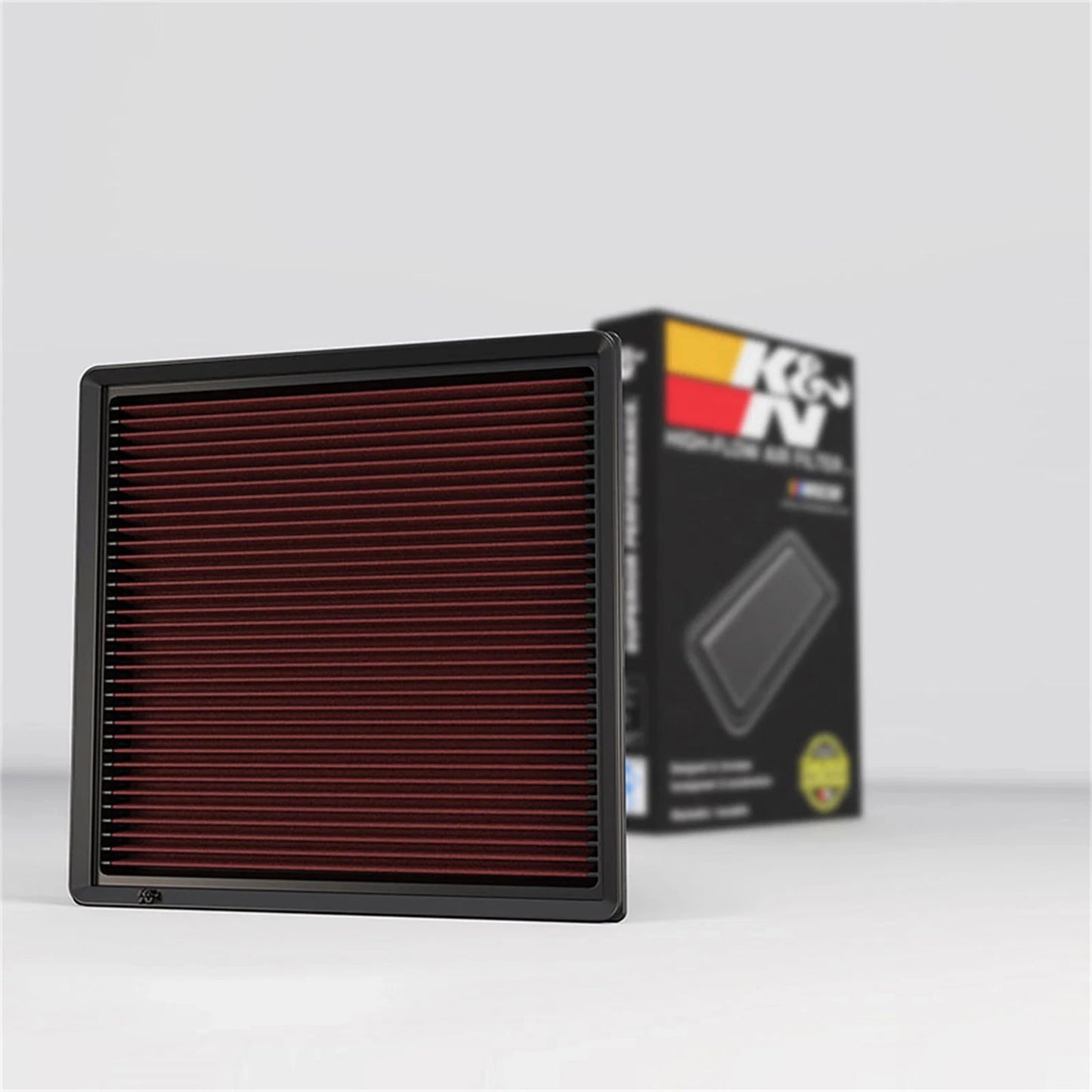 K&N 33-2966 High Flow Performance Air Filter for 2009-16 Cruze / 2012-17 Verano
