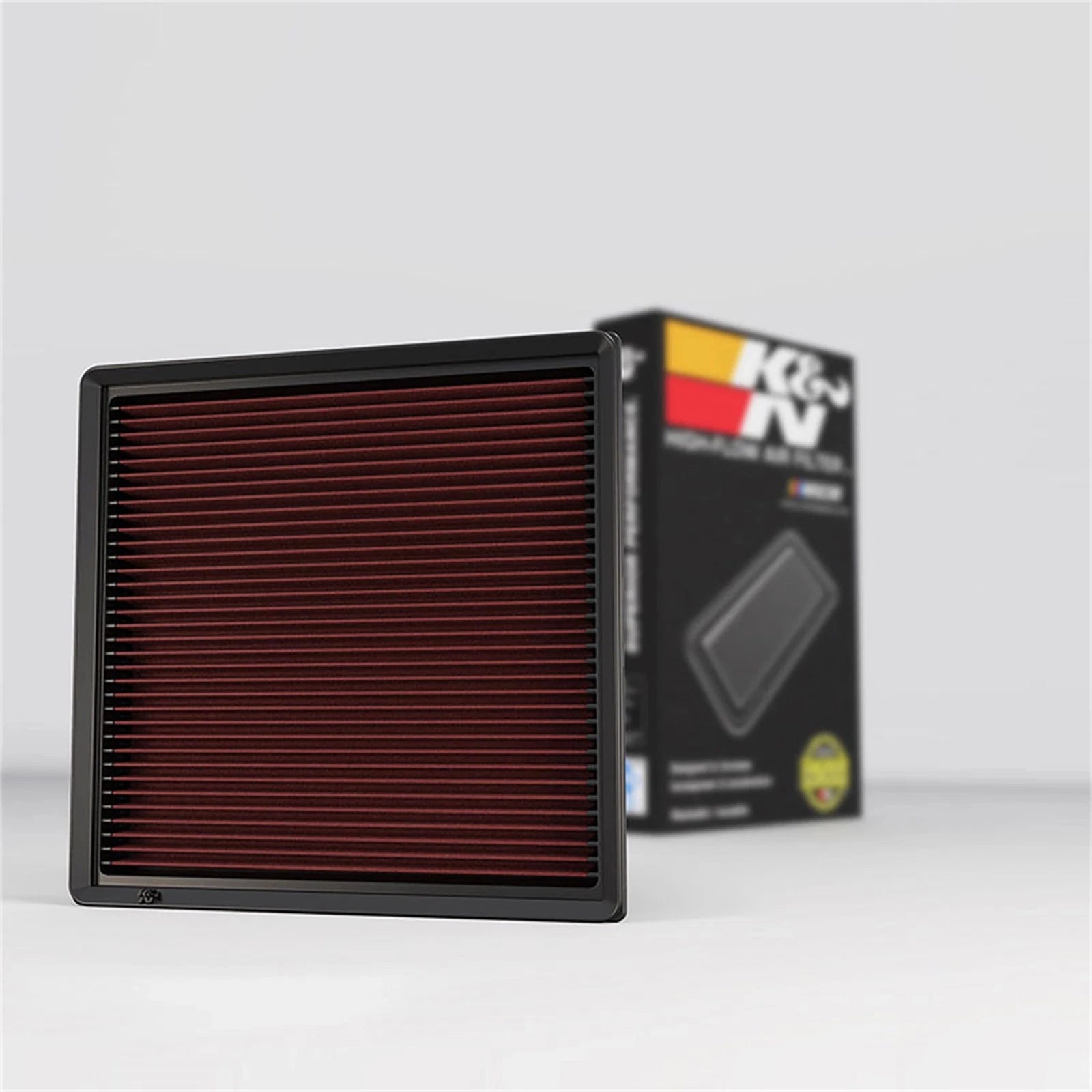 K&N 33-2966 High Flow Performance Air Filter for 2009-16 Cruze / 2012-17 Verano