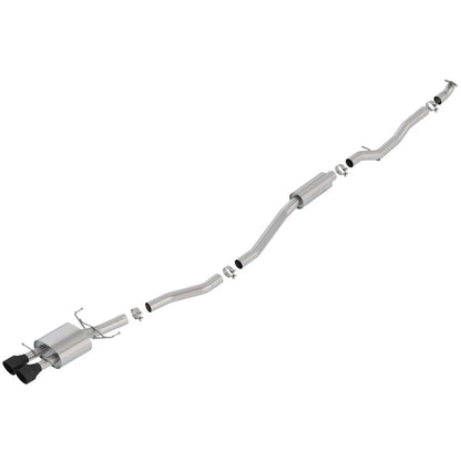 Borla Cat-Back Exhaust System - S-Type | 2017-2020 Honda Civic Si 1.5L Turbocharged (140803)