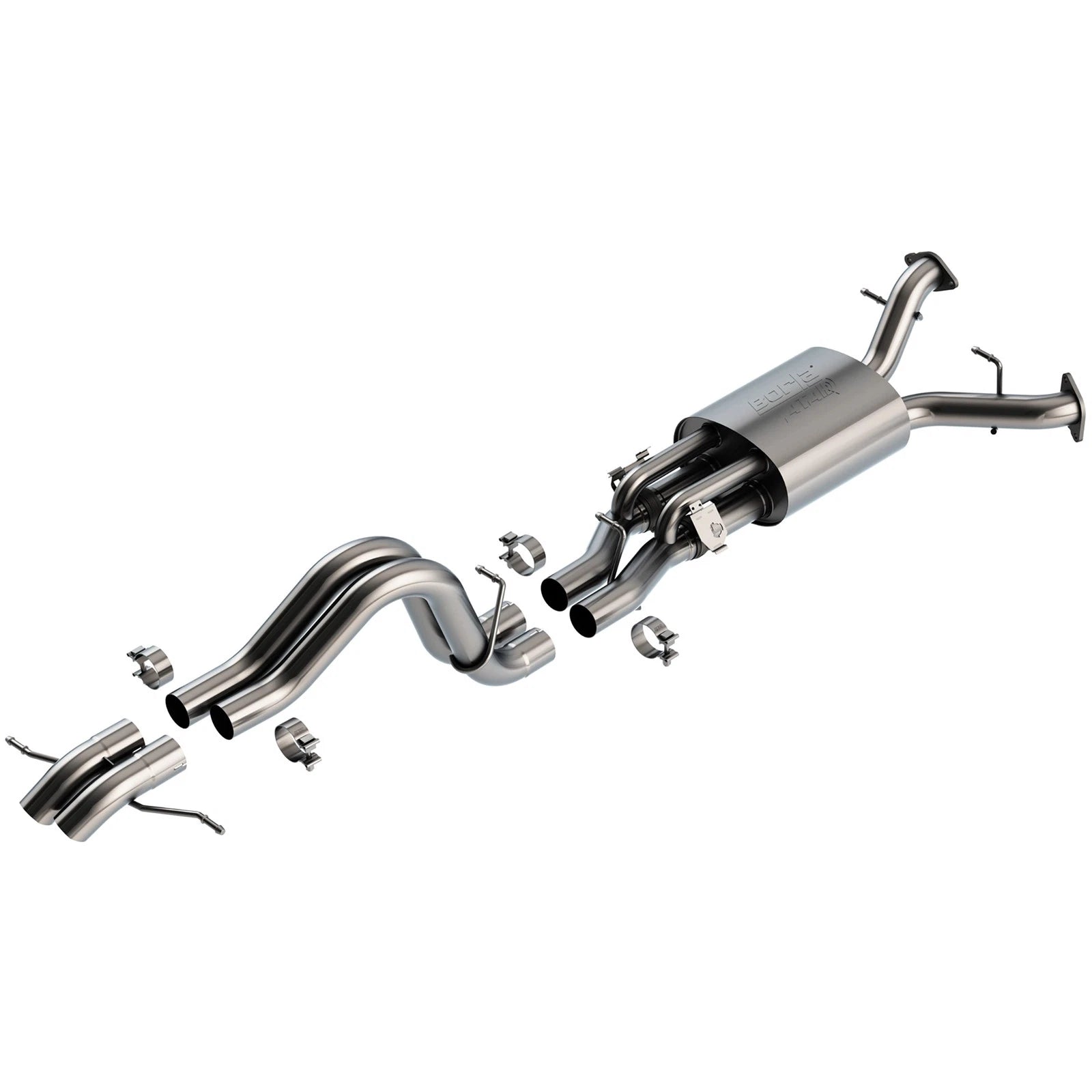 Borla 2.75in Catback Exhaust | Ford Bronco Raptor V6 Turbo (22-24) / Turndown Tips