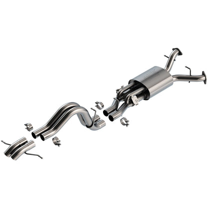 Borla 2.75in Catback Exhaust | Ford Bronco Raptor V6 Turbo (22-24) / Turndown Tips