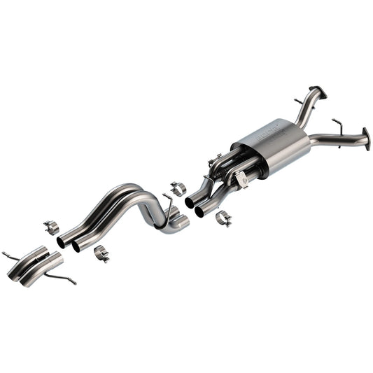 Borla 2.75in Catback Exhaust | Ford Bronco Raptor V6 Turbo (22-24) / Turndown Tips