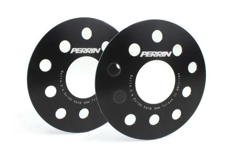 Perrin Wheel Spacers | Multiple Subaru Fitments (PSP-WHL-103/7BK)