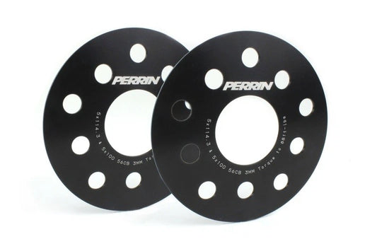 Perrin Wheel Spacers | Multiple Subaru Fitments (PSP-WHL-103/7BK)