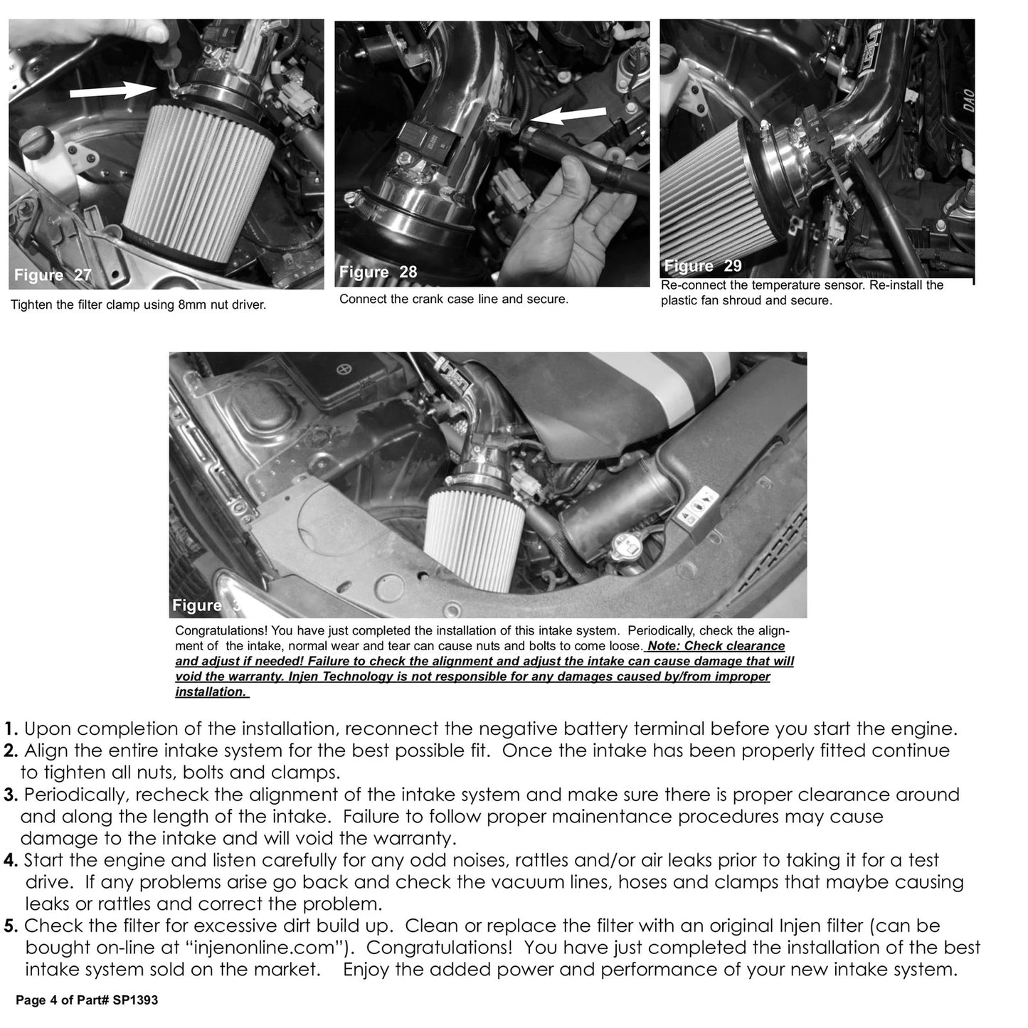 Injen Short Ram Intake with MR Technology | Hyundai Genesis Coupe (08-16) (SP1393BLK)