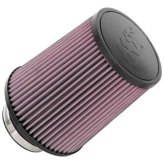 K&N RU-5100 Universal Round Tapered Performance Washable Air Filter for Intake