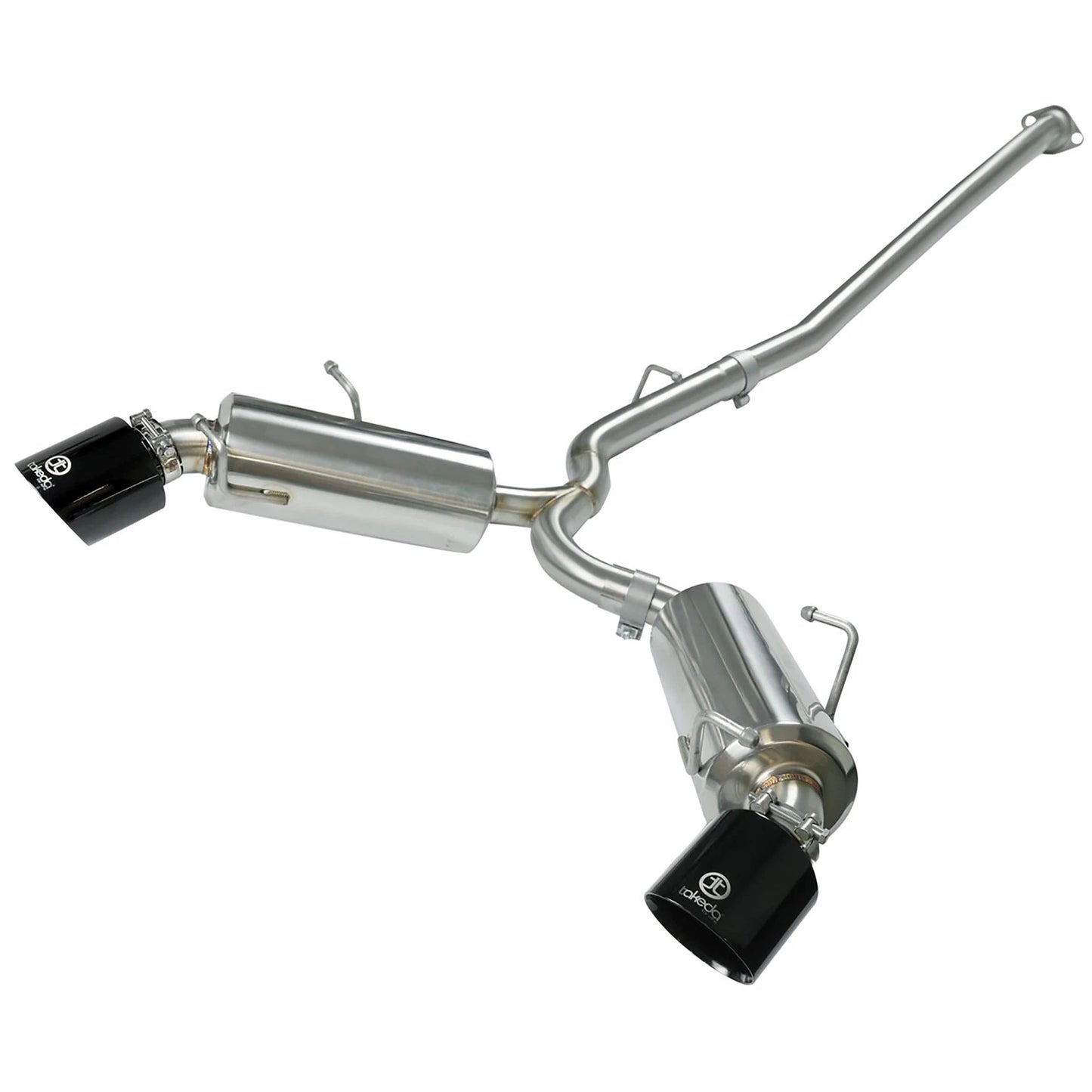 aFe Takeda 2.5in SS Cat-Back Exhaust w/ Black Tip | Scion FR-S/BRZ (13-15) (49-36023-B)