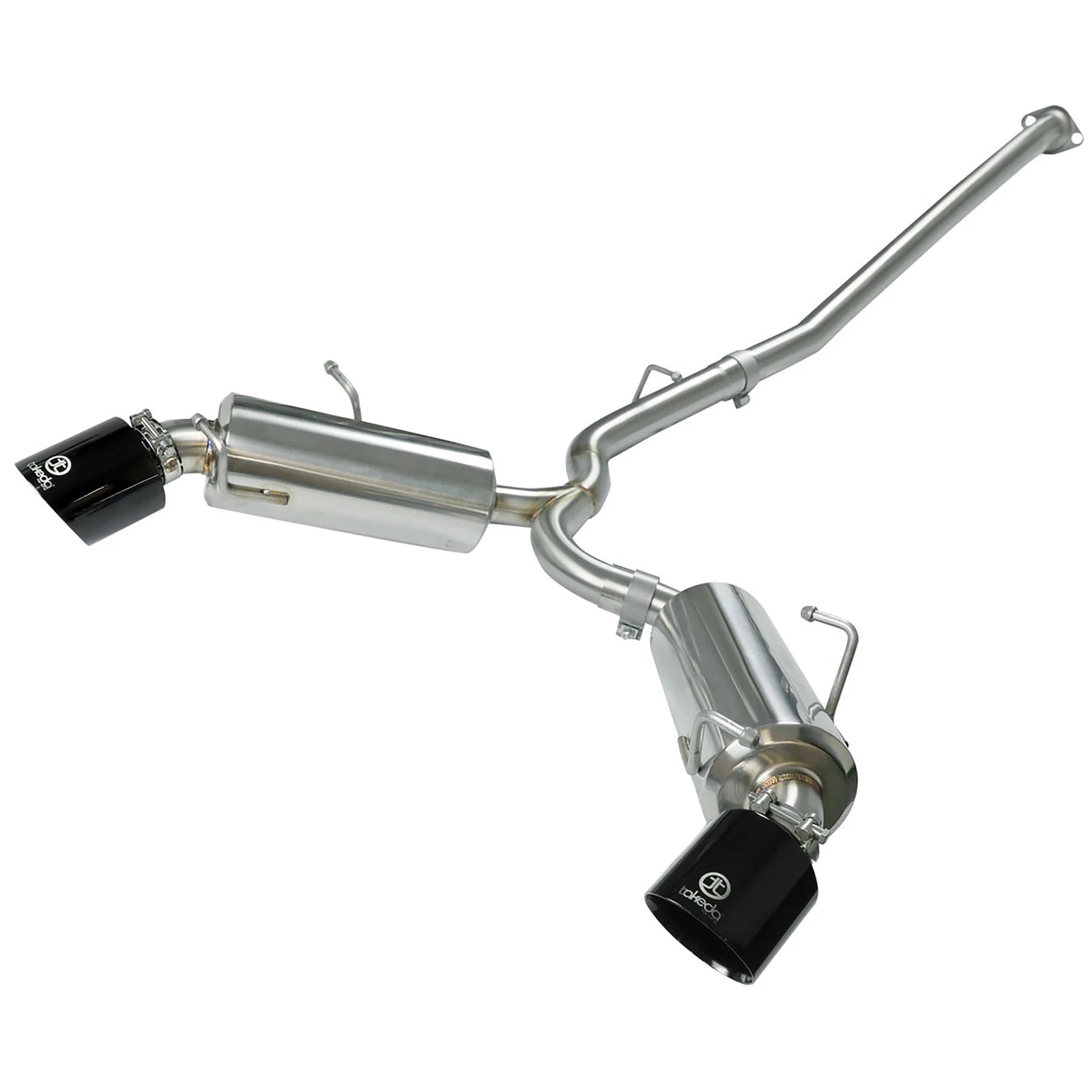 aFe Takeda 2.5in SS Cat-Back Exhaust w/ Black Tip | Scion FR-S/BRZ (13-15) (49-36023-B)