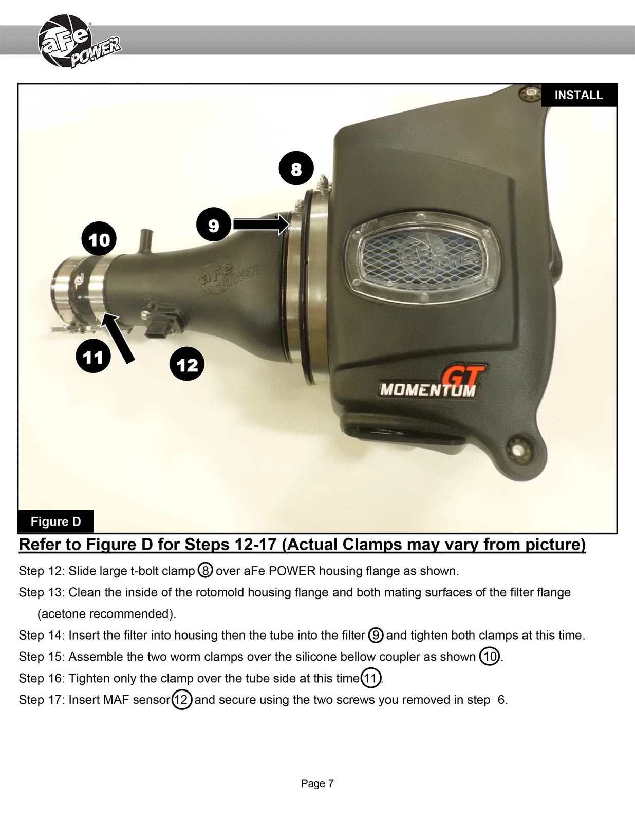 aFe MagnumFORCE Momentum GT Cold Air Intake | Nissan Patrol V8 (13-15) (51-76103) (SPF5176103)