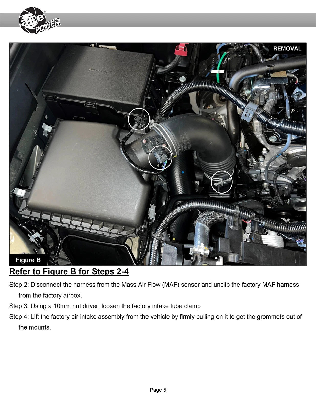 aFe Momentum GT Pro 5R Cold Air Intake System | Toyota Tacoma (24) (50-70119R)
