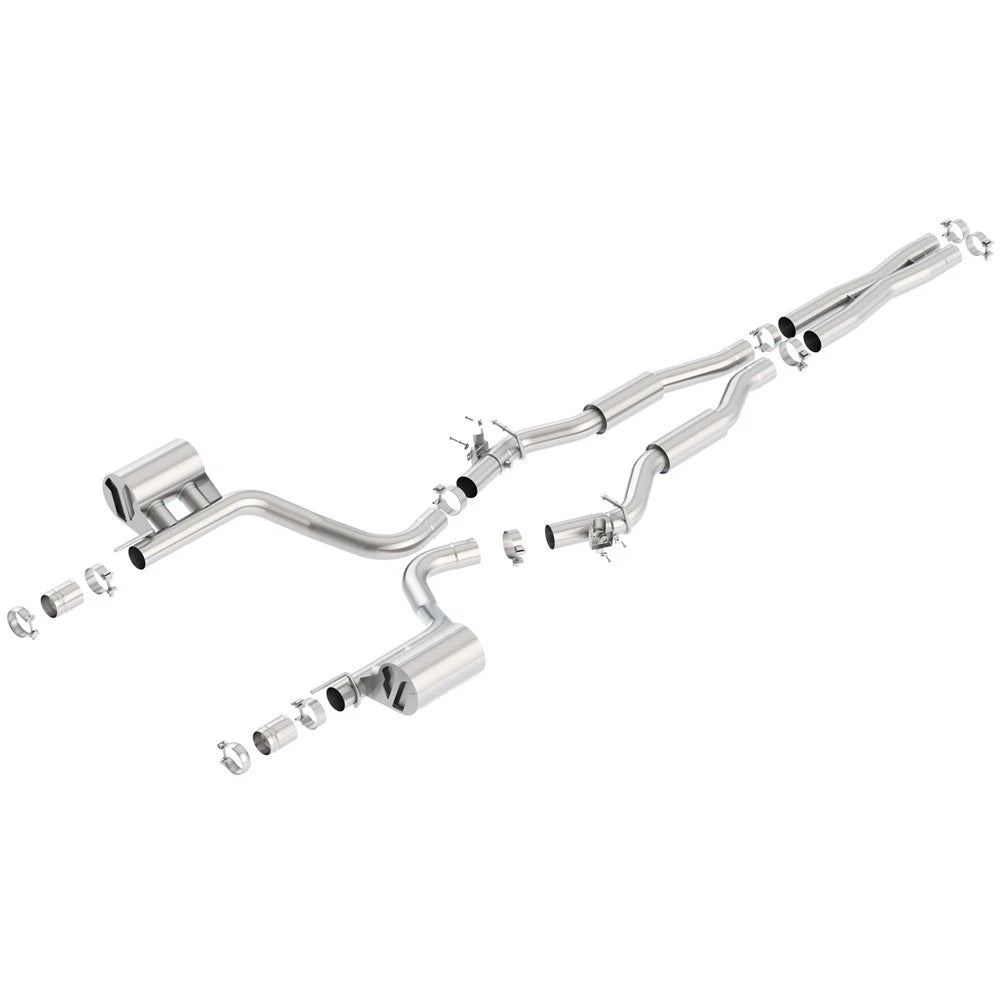 Borla Cat-Back Exhaust System - S-Type | 2015-2020 Dodge Challenger 6.2L (140642)