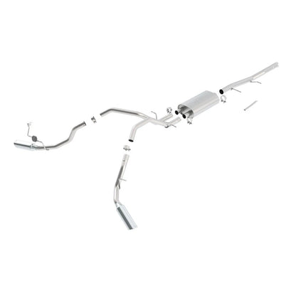 Borla Catback Exhaust | Chevrolet Sierra 1500 (09-11) / Silverado 1500 (09-11) (140341)