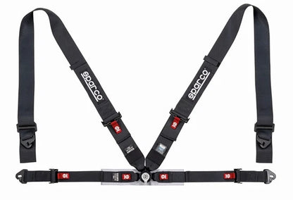 Sparco 3" 4-Point Competition Harness (04716M1AZ/NR/RS)