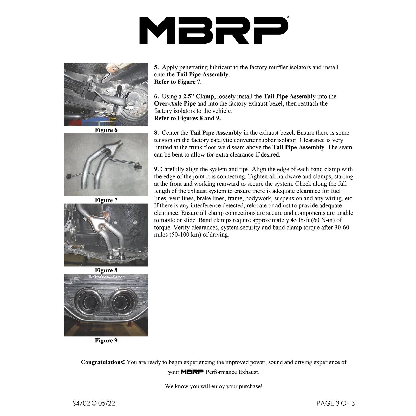 MBRP 2.5in AL Cat-Back Dual Rear Exit Exhaust | Hyundai Veloster Turbo (13-18) (S4702AL)