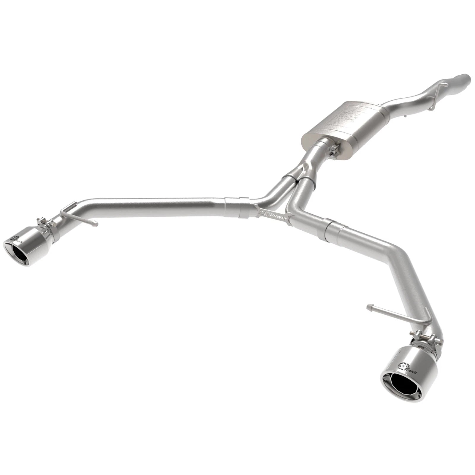aFe MACH Force-Xp 3in SS Axle-Back Exhaust | Audi Allroad (13-16) (49-36437-P)
