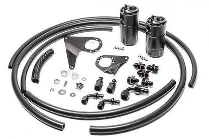 Radium Engineering Fluid Lock Catch Can Kit | 2008-2015 Mitsubishi Evolution X (20-0105FL)