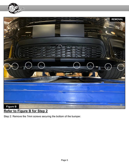 aFe Track Series Stage-2 Carbon Fiber Intake System | Dodge Charger SRT Hellcat Redeye (21-23) (57-10027D)