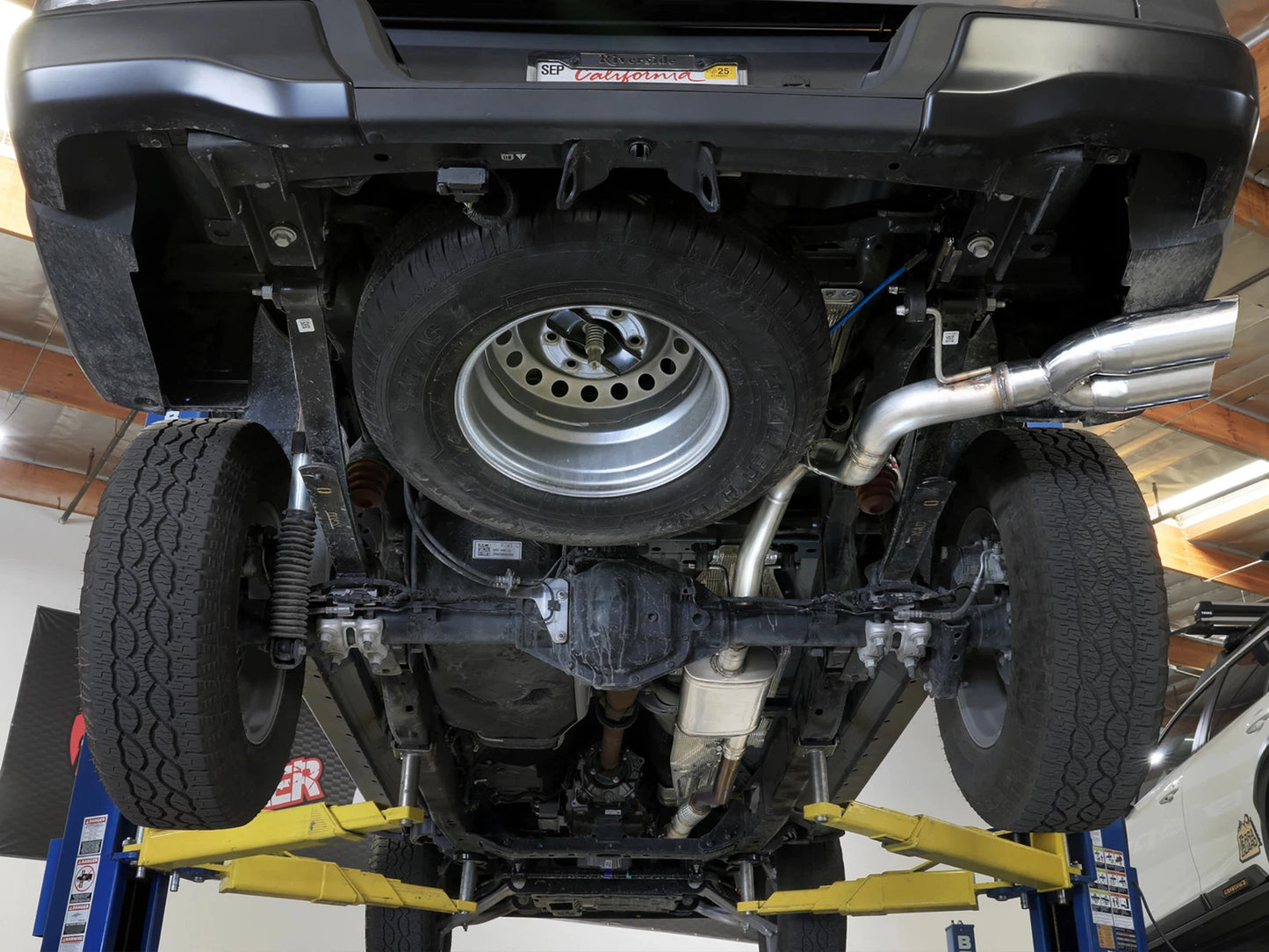aFe 2.5-3in Vulcan Series Cat-Back Exhaust w/ SS Polished Tip | Ford Ranger L4-2.3L (24+) (49-33148-P)