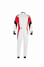 Sparco for Suit Competition (Boot Cuff) 52 White/Red 001144B52BRNR