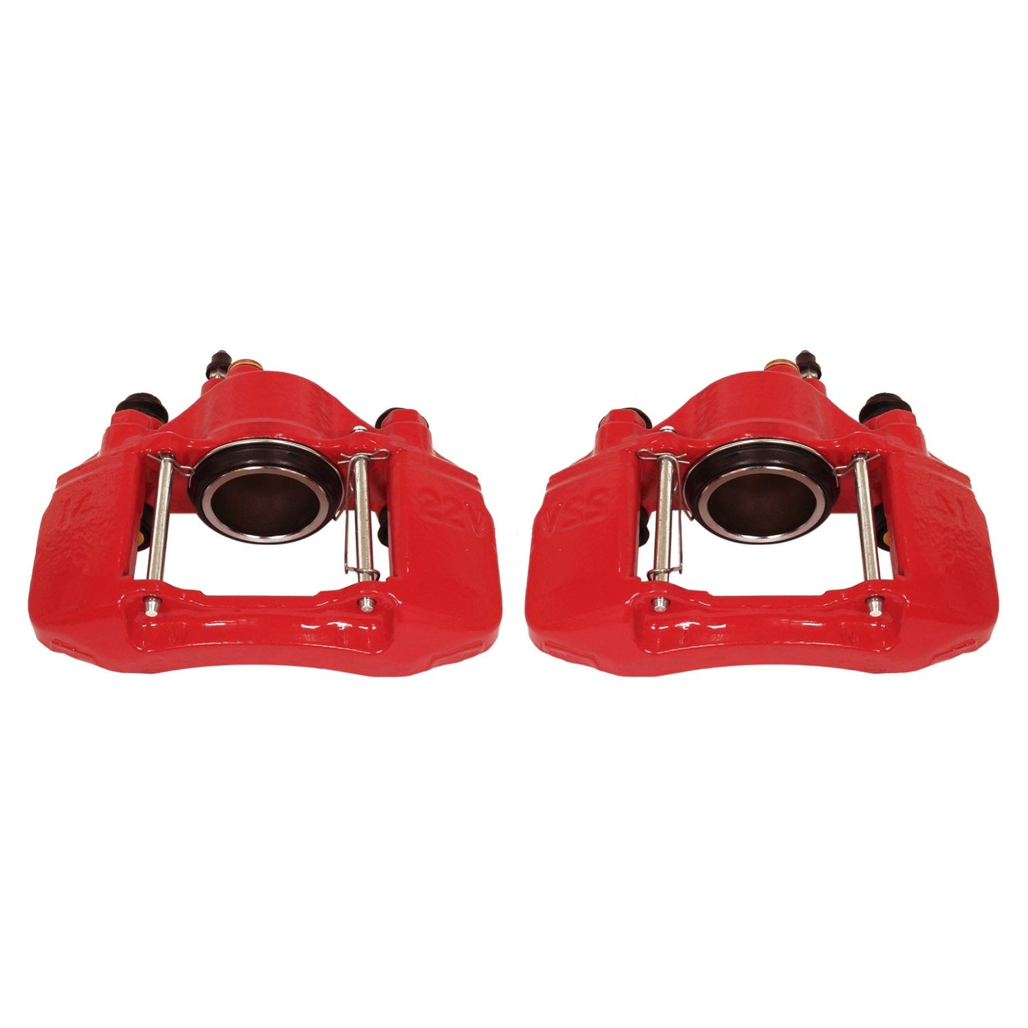 PowerStop Front Red Calipers | 1991–2003 Ford Escort (S1336A)