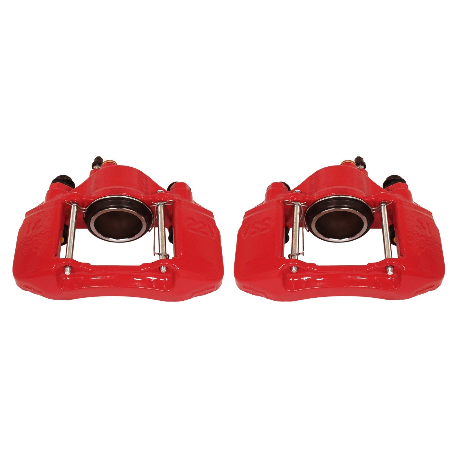 PowerStop Front Red Calipers | 1991–2003 Ford Escort (S1336A)
