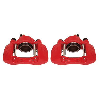 PowerStop Front Red Calipers | 1991–2003 Ford Escort (S1336A)