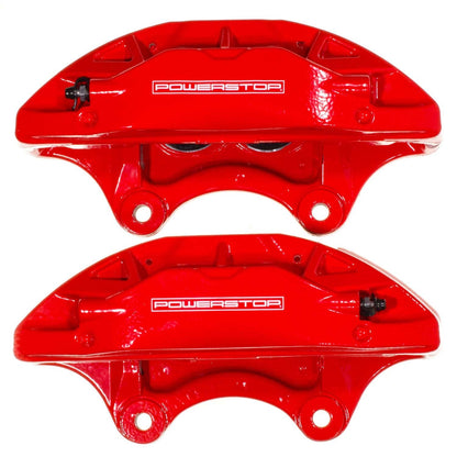 PowerStop Front Red Caliper Pair | 2014–2019 Chevrolet Corvette (S15038)