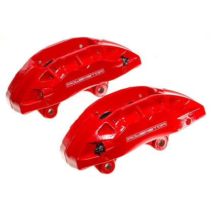 PowerStop Front Red Caliper Pair | 2014–2019 Chevrolet Corvette (S15038)