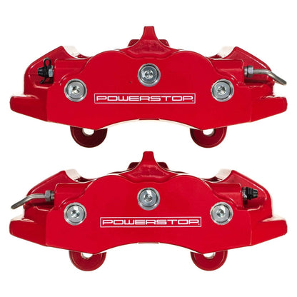PowerStop Rear Red Calipers | 2006–2013 Chevrolet Corvette (S15044)