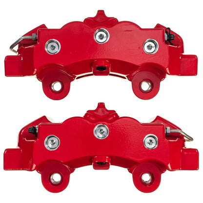 PowerStop Rear Red Calipers | 2006–2013 Chevrolet Corvette (S15044)