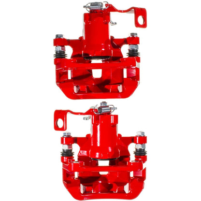 PowerStop Rear Red Caliper Kit | 2013–2017 Hyundai Elantra GT (S15058)