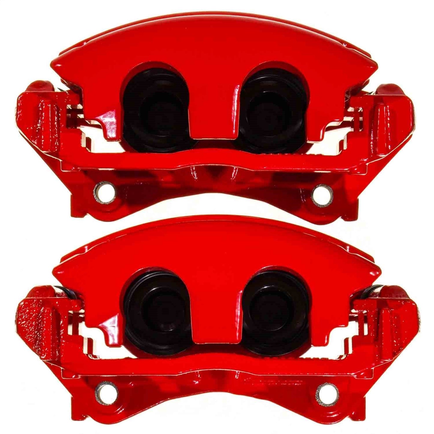 PowerStop Caliper Kit | 2018–2022 Jeep Wrangler Front Red w/Bracket (S15102)
