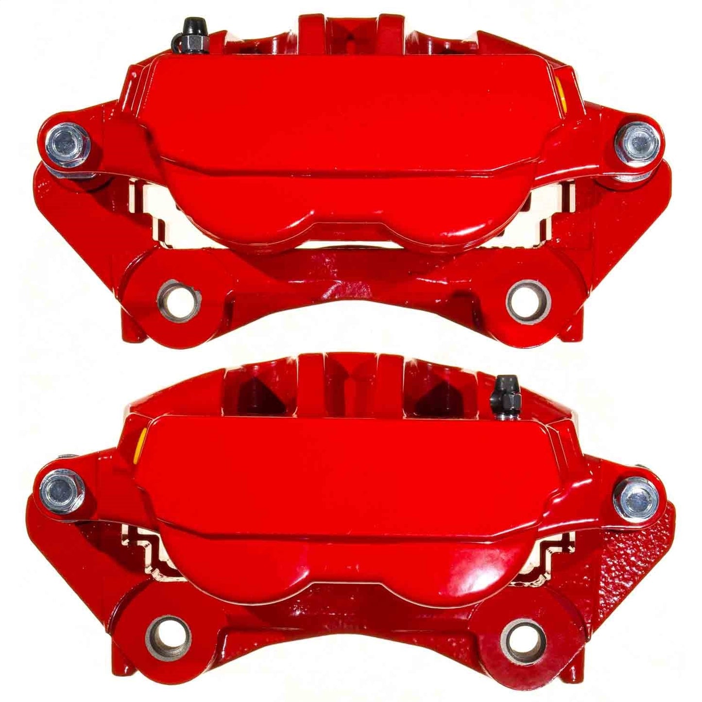 PowerStop Caliper Kit | 2018–2022 Jeep Wrangler Front Red w/Bracket (S15102)