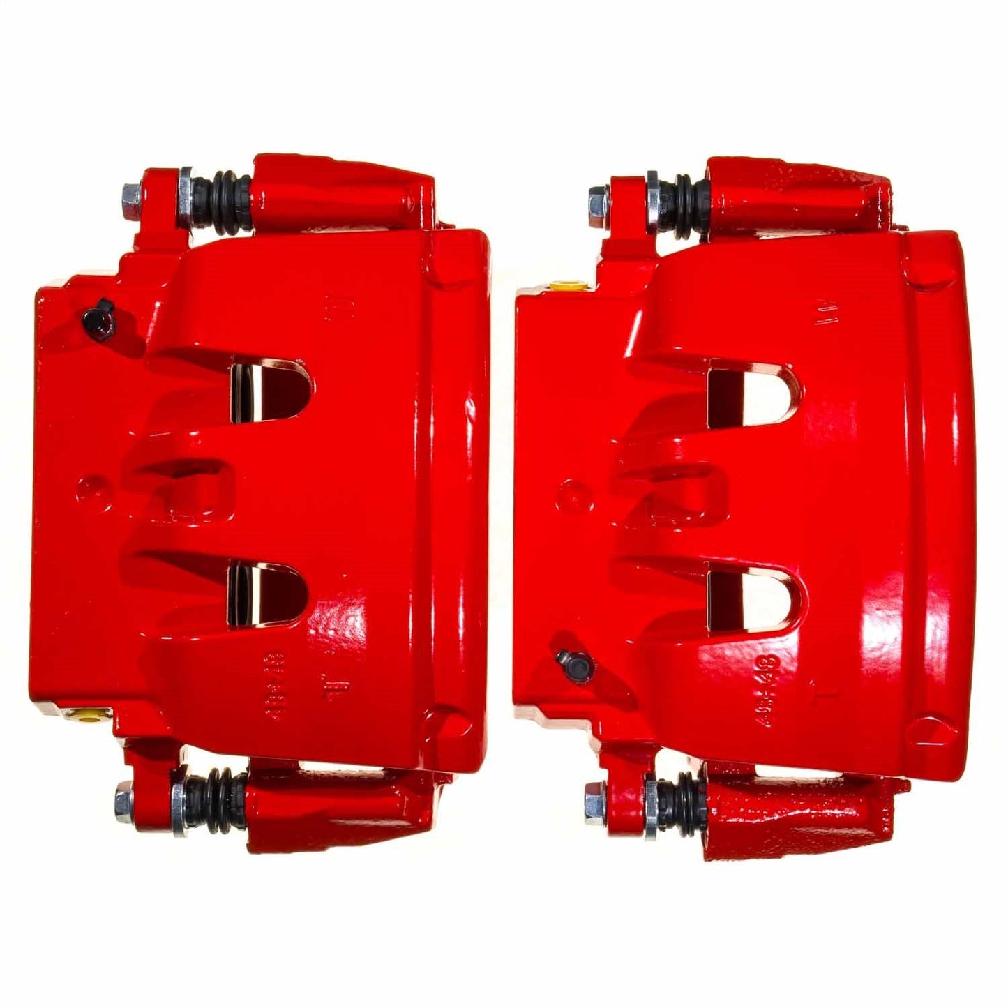 PowerStop Caliper Kit | 2018–2022 Jeep Wrangler Front Red w/Bracket (S15102)