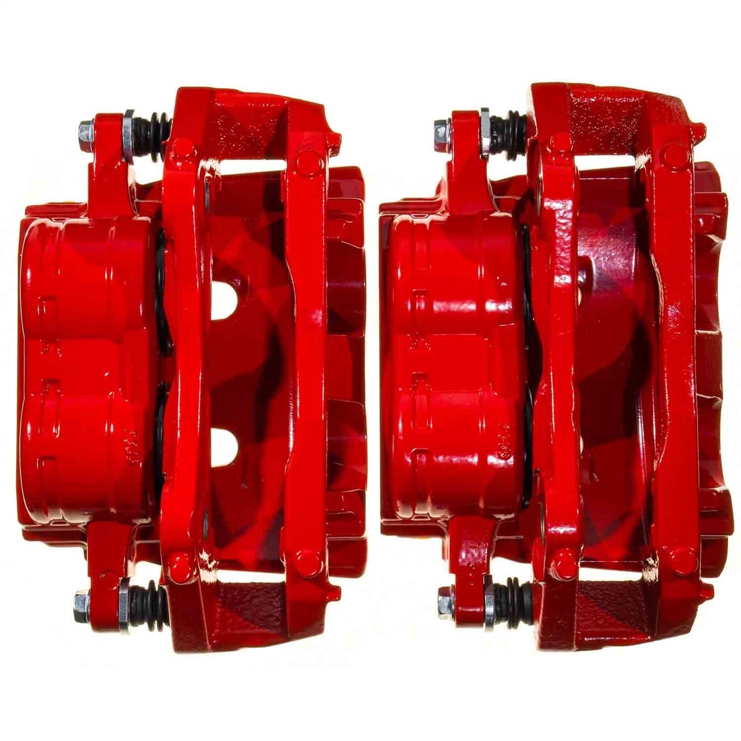 PowerStop Caliper Kit | 2018–2022 Jeep Wrangler Front Red w/Bracket (S15102)