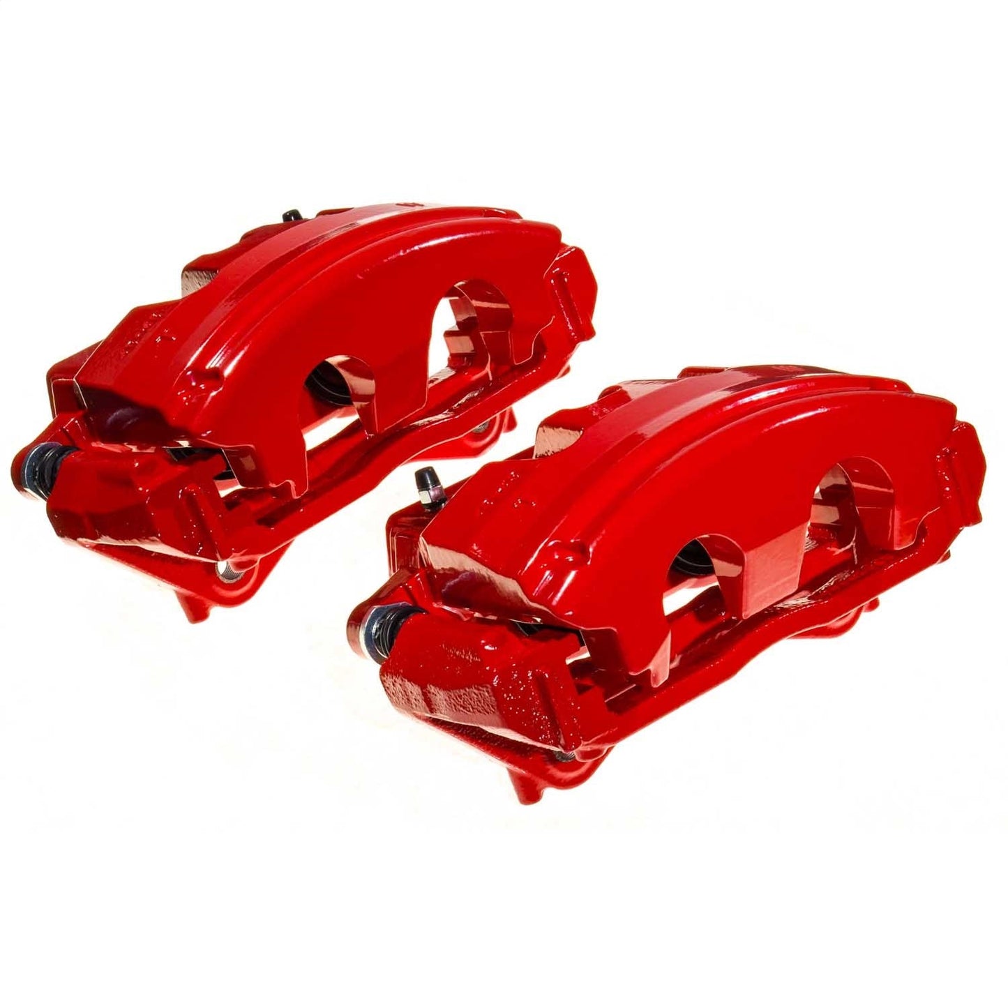 PowerStop Caliper Kit | 2018–2022 Jeep Wrangler Front Red w/Bracket (S15102)