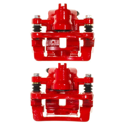PowerStop Rear Red Caliper w/Bracket | 2010–2013 Kia Forte Koup (S15164)