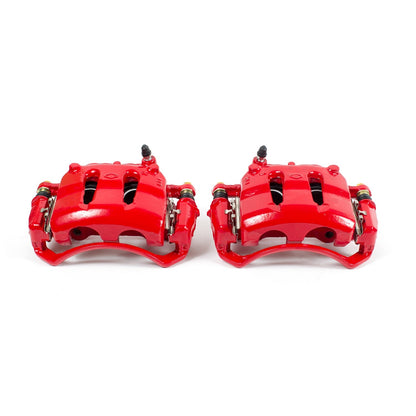 PowerStop Front Red Calipers | 1993–1994 Nissan D21 (S1672)