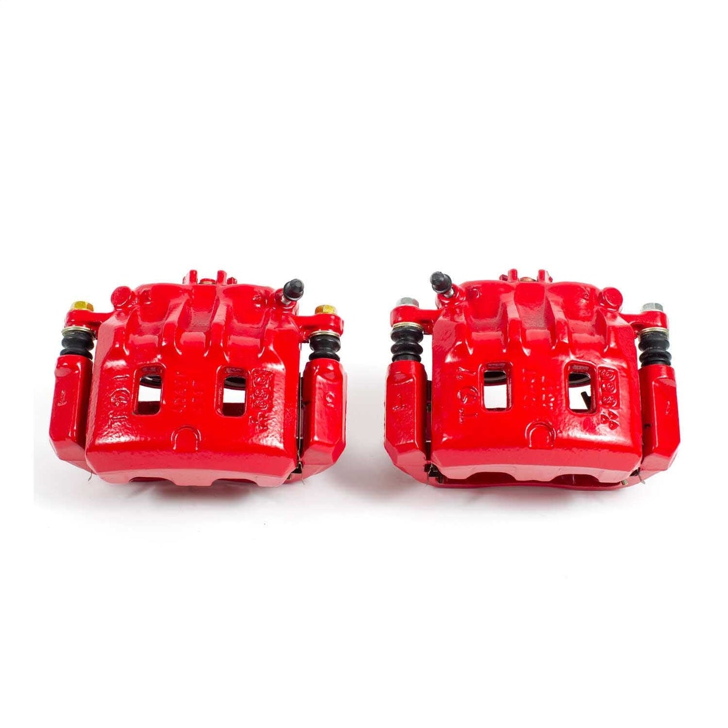 PowerStop Front Red Calipers | 2002–2003 Subaru Impreza (S1948A)