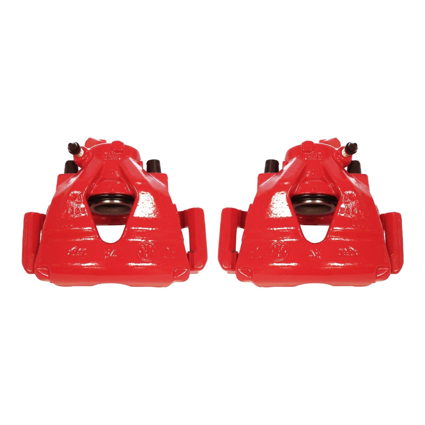 PowerStop Front Red Calipers | 1999–2010 Volkswagen Beetle (S2014)