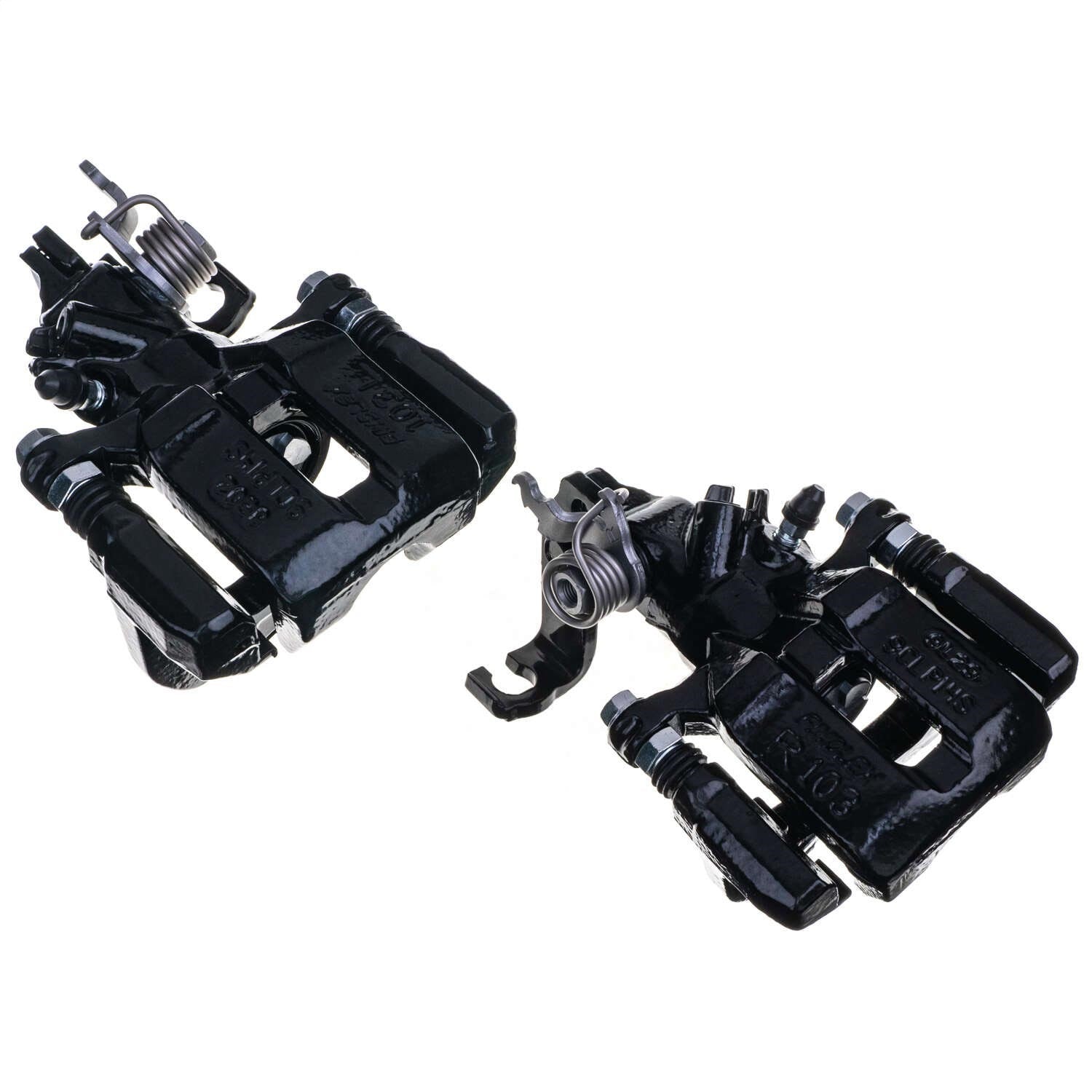 PowerStop Rear Caliper Kit | 2004–2008 Acura TSX (S2068BLK)