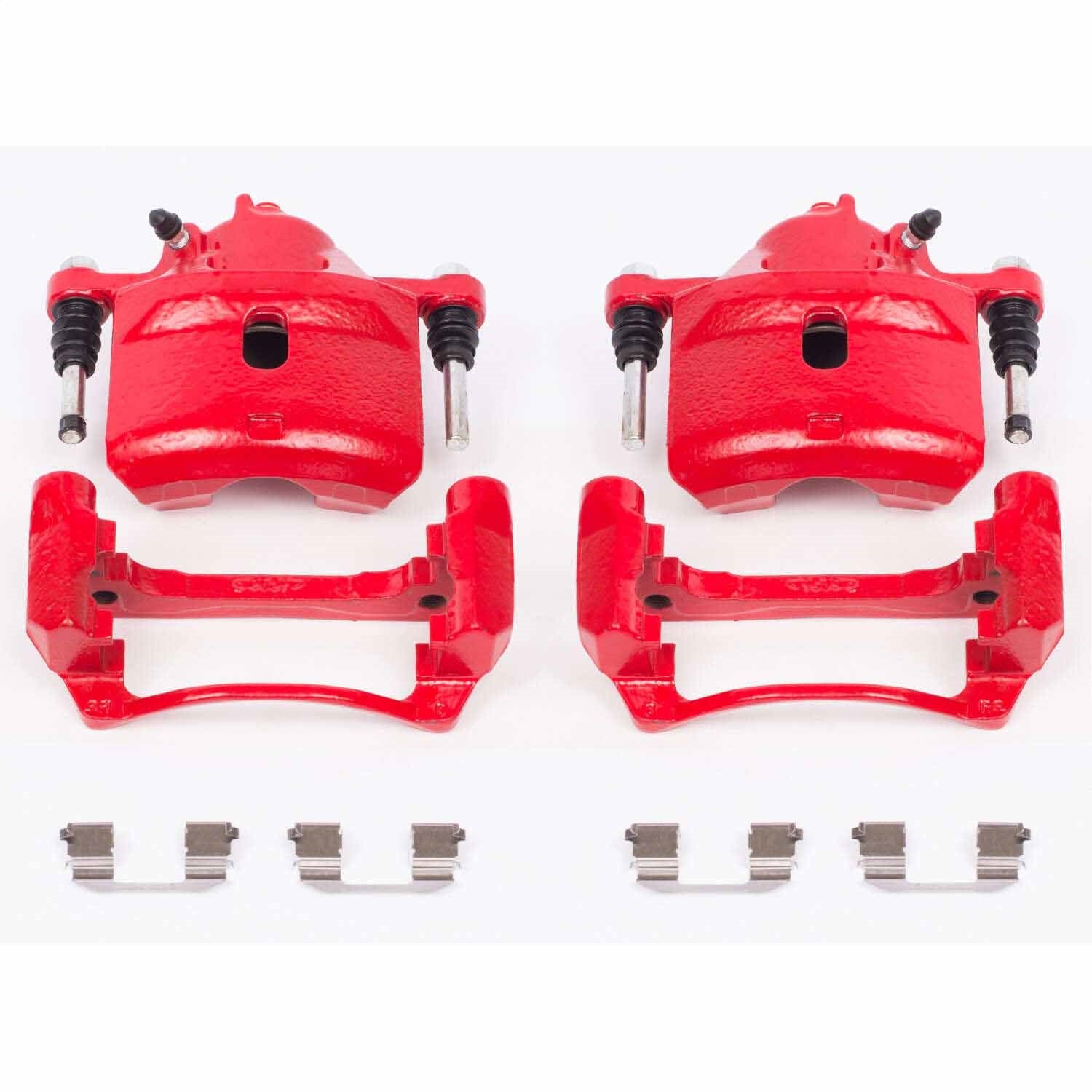 PowerStop Front Red Calipers | 1998–2002 Honda Accord (S2090)