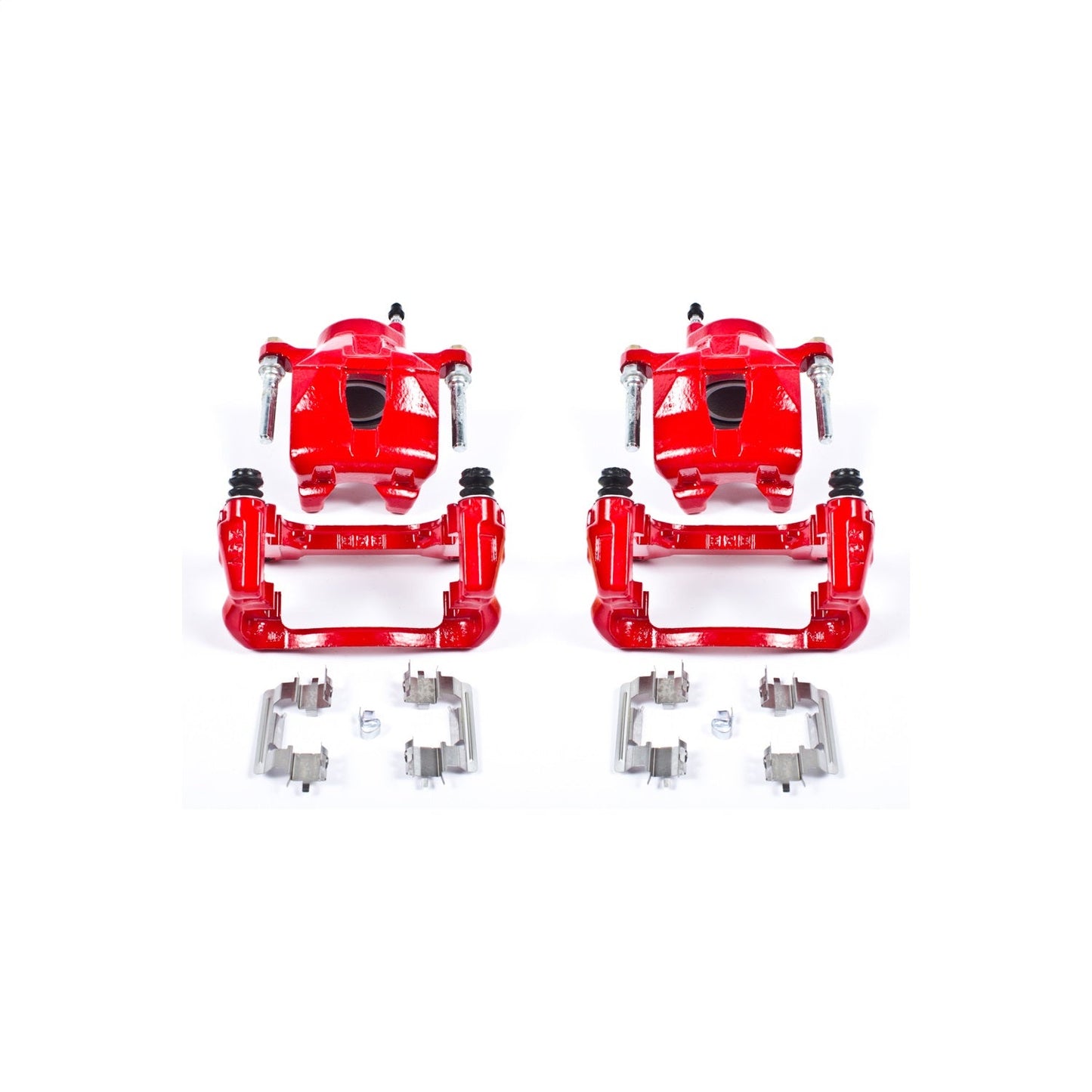 PowerStop Front Red Calipers | 2005–2010 Scion tC (S2580A)